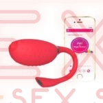 Vibrador a Control APP Magic Motion Fugu Rojo