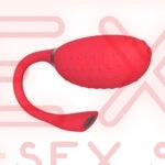 Vibrador a Control APP Magic Motion Fugu Rojo