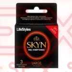 LifeStyles Skyn Largo Preservativo 3 Und Sin Latex