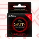 LifeStyles Skyn Intense Feel Preservativo 3 Und Sin Latex