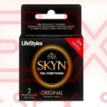 LifeStyles Skyn Original Preservativo 3 Und Sin Latex
