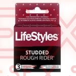 LifeStyles Studded Rough Rider Preservativo 3 Und