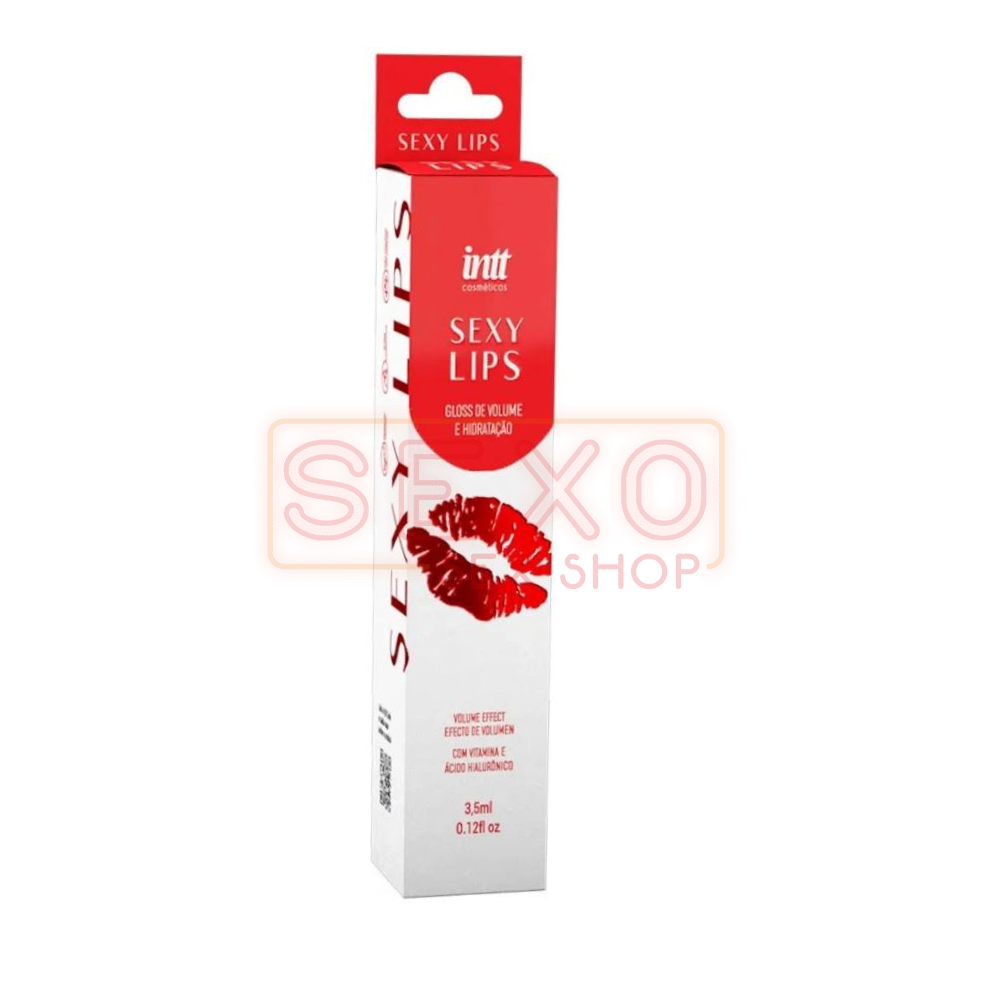 Labial Sexy Lips Brillo Volumen e Hidratación Aroma Fresa