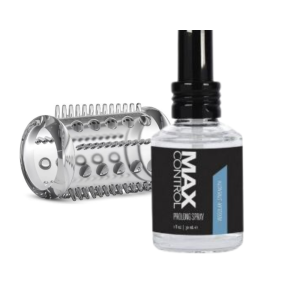 Funda Para Pene Stay Hard + Spray Prolong MAX CONTROL