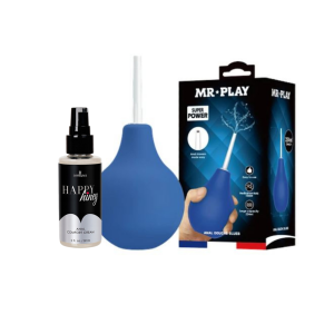 Enema MR*Play + Relajante Anal Happy Hindey