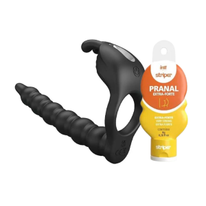 Anillo Vibrador Blackney + Gel Extra Fuerte Pranal