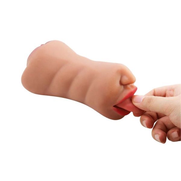 Masturbador Boca Vagina y Dientes